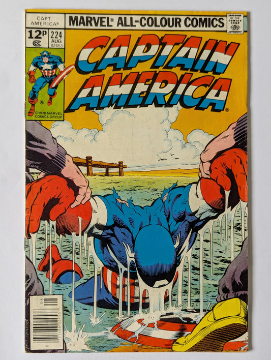 Captain America #224 Marvel Comic Book