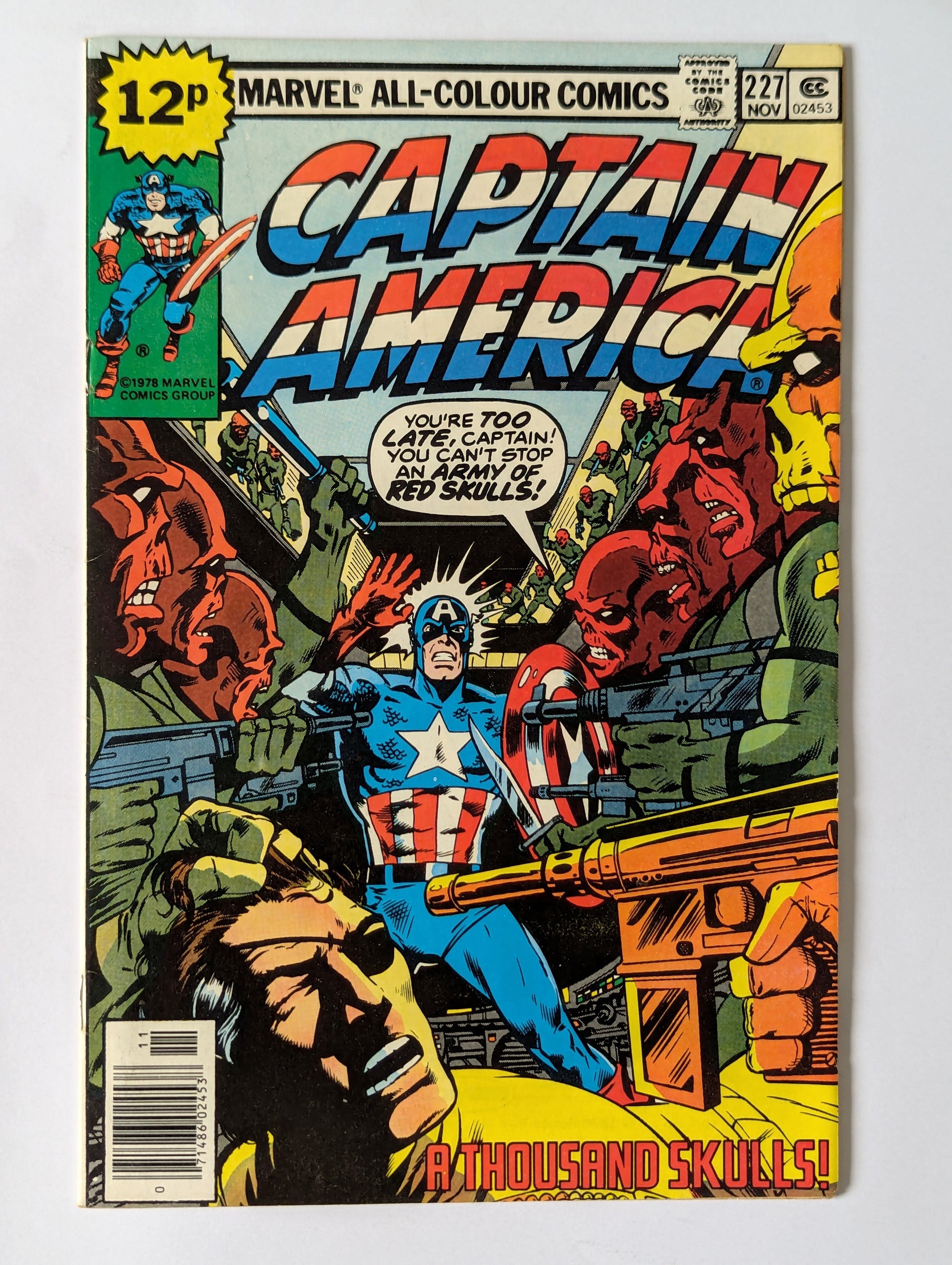 Captain America #227 Marvel Comic Book