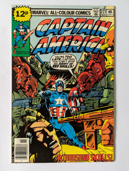 Captain America #227 Marvel Comic Book