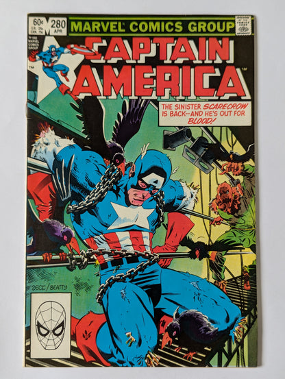 Captain America #280 Marvel Comic Book