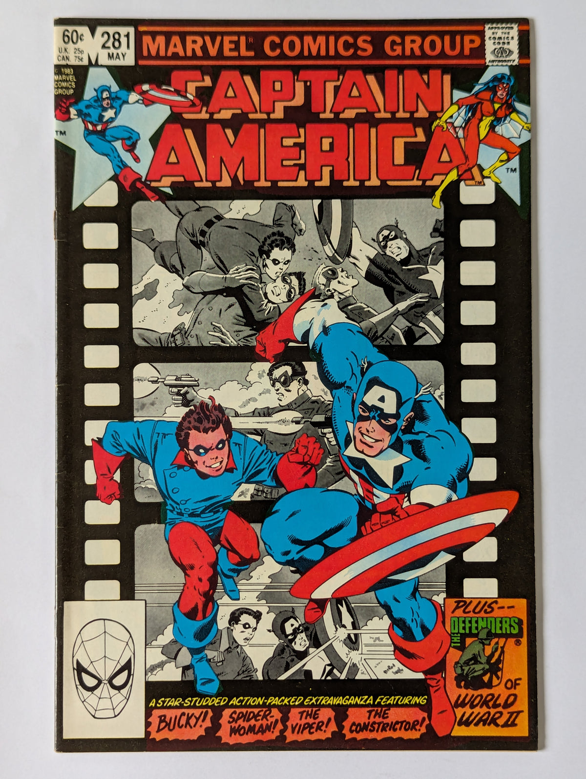 Captain America #281 Marvel Comic Book