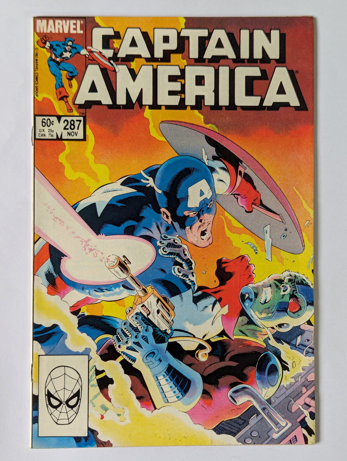 Captain America #287 Marvel Comic Book