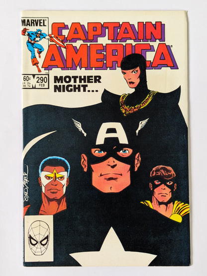 Captain America #290 Marvel Comic Book