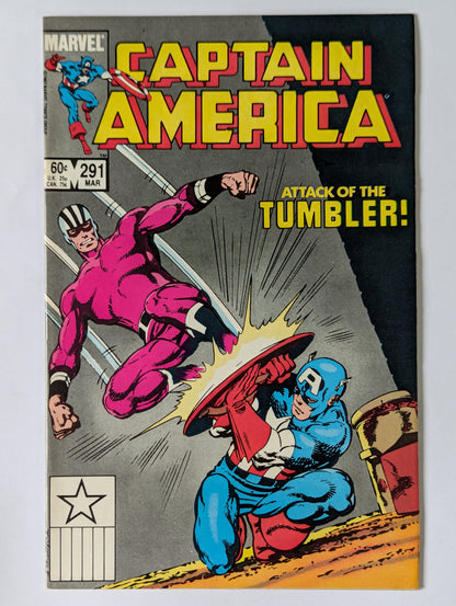 Captain America #291 Marvel Comic Book