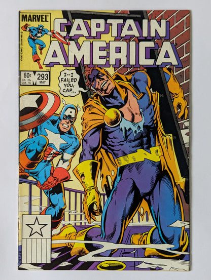 Captain America #293 Marvel Comic Book