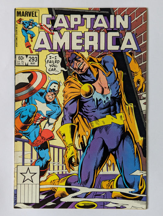 Captain America #293 Marvel Comic Book