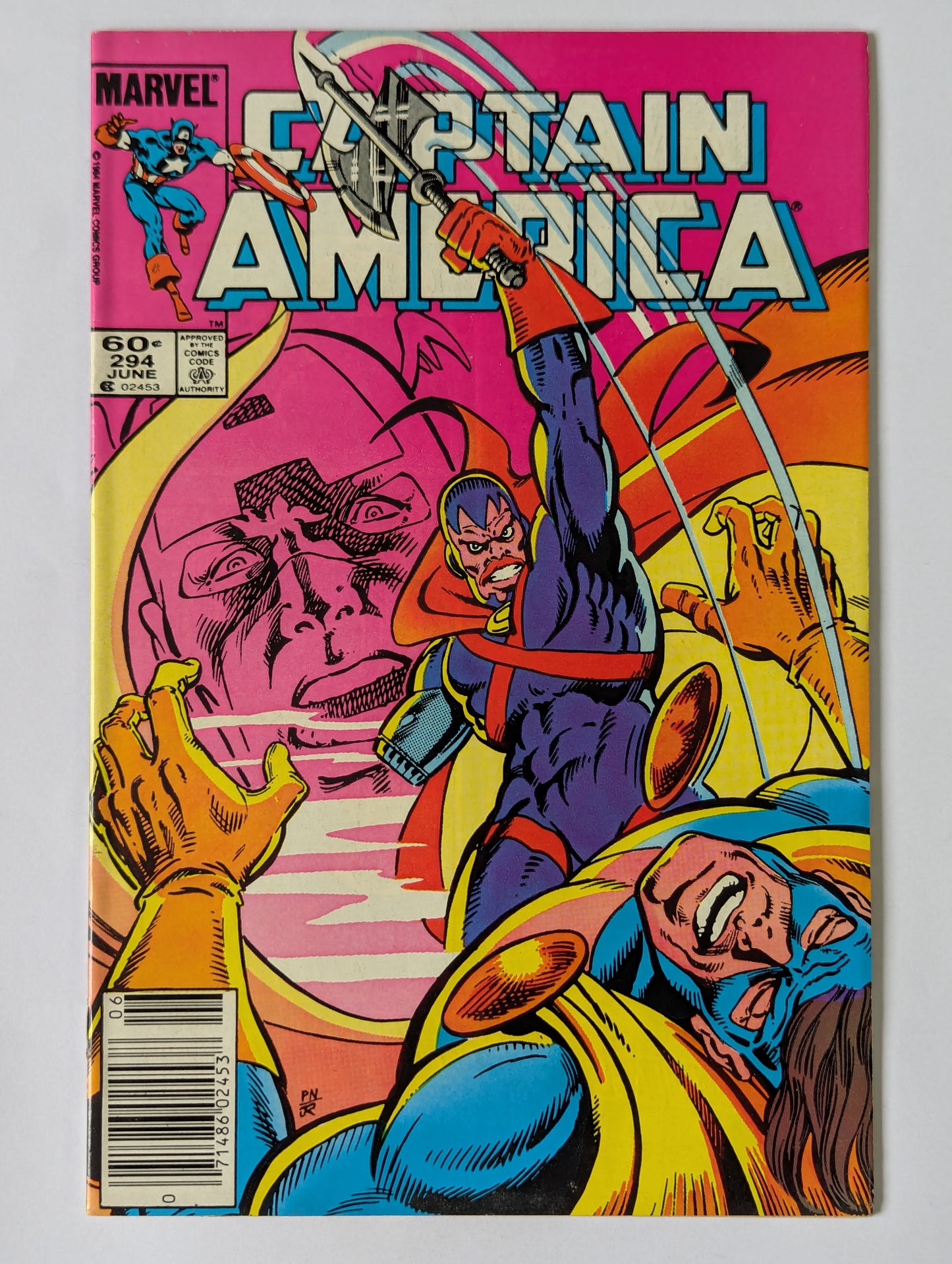 Captain America #294 Marvel Comic Book