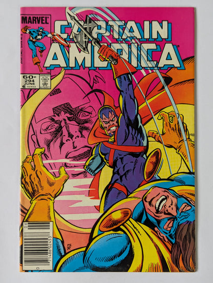 Captain America #294 Marvel Comic Book