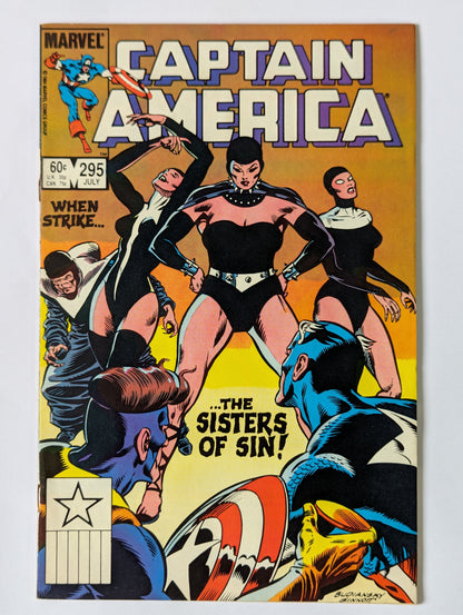 Captain America #295 Marvel Comic Book