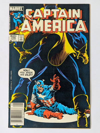 Captain America #296 Marvel Comic Book