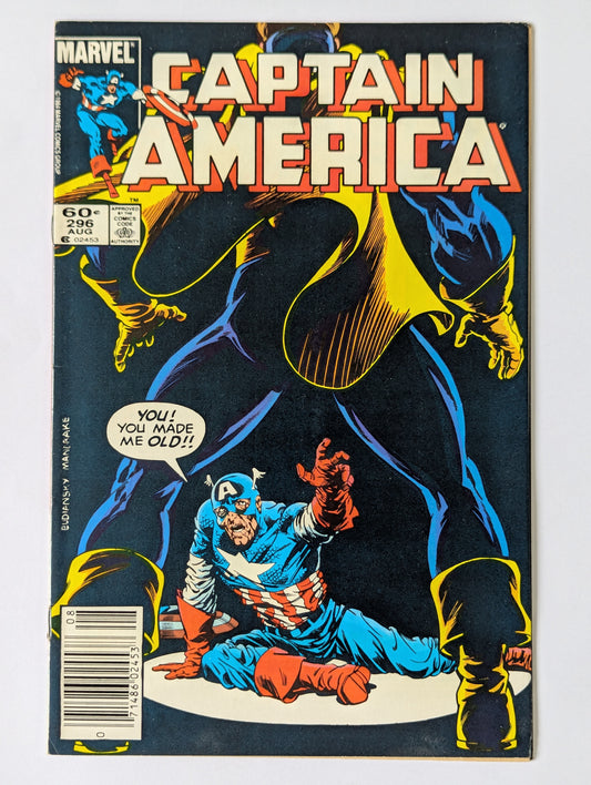 Captain America #296 Marvel Comic Book