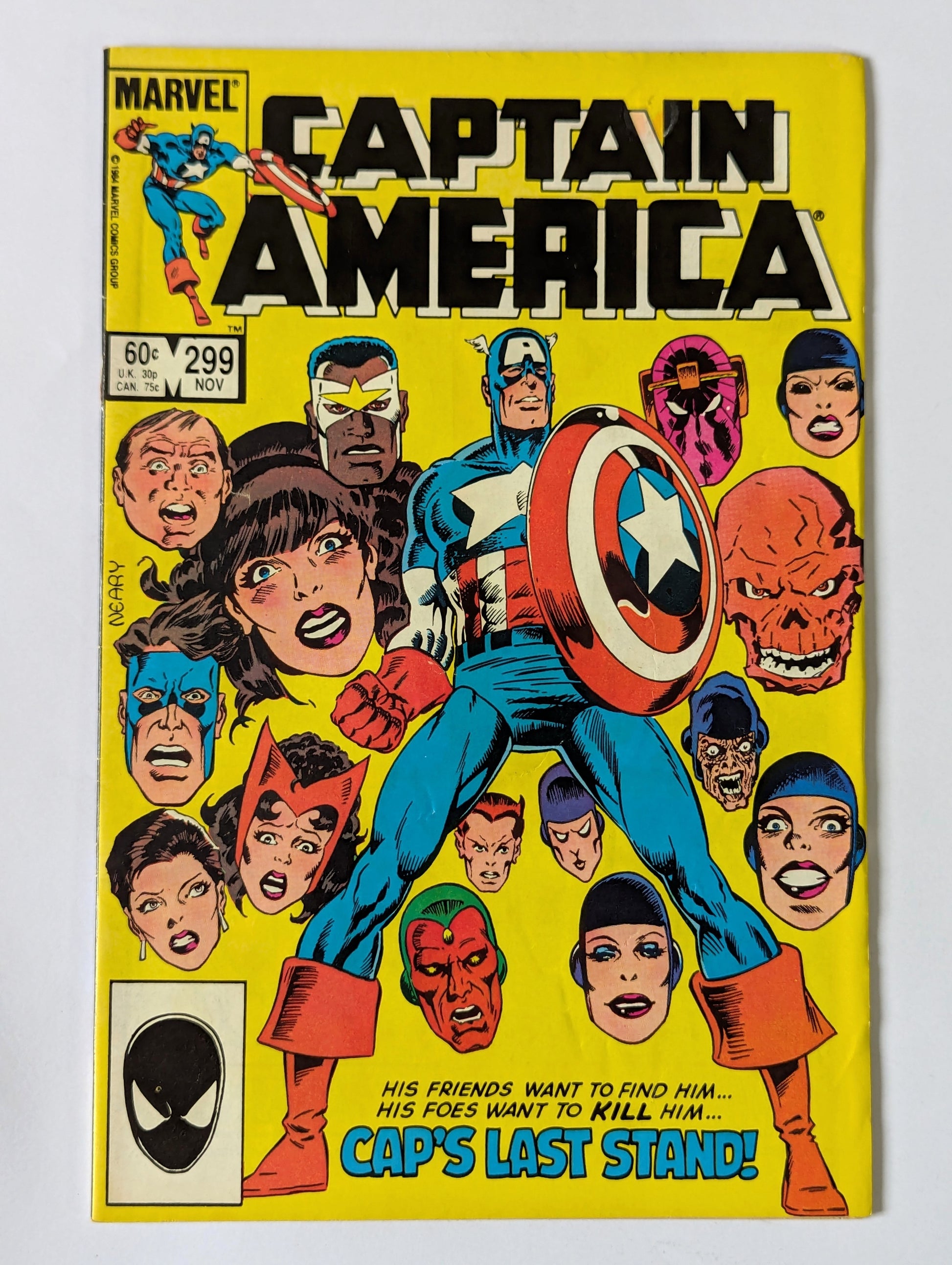 Captain America #299 Marvel Comic Book