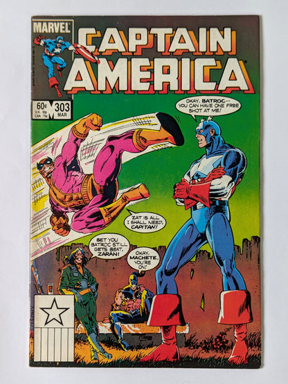 Captain America #303 Marvel Comic Book
