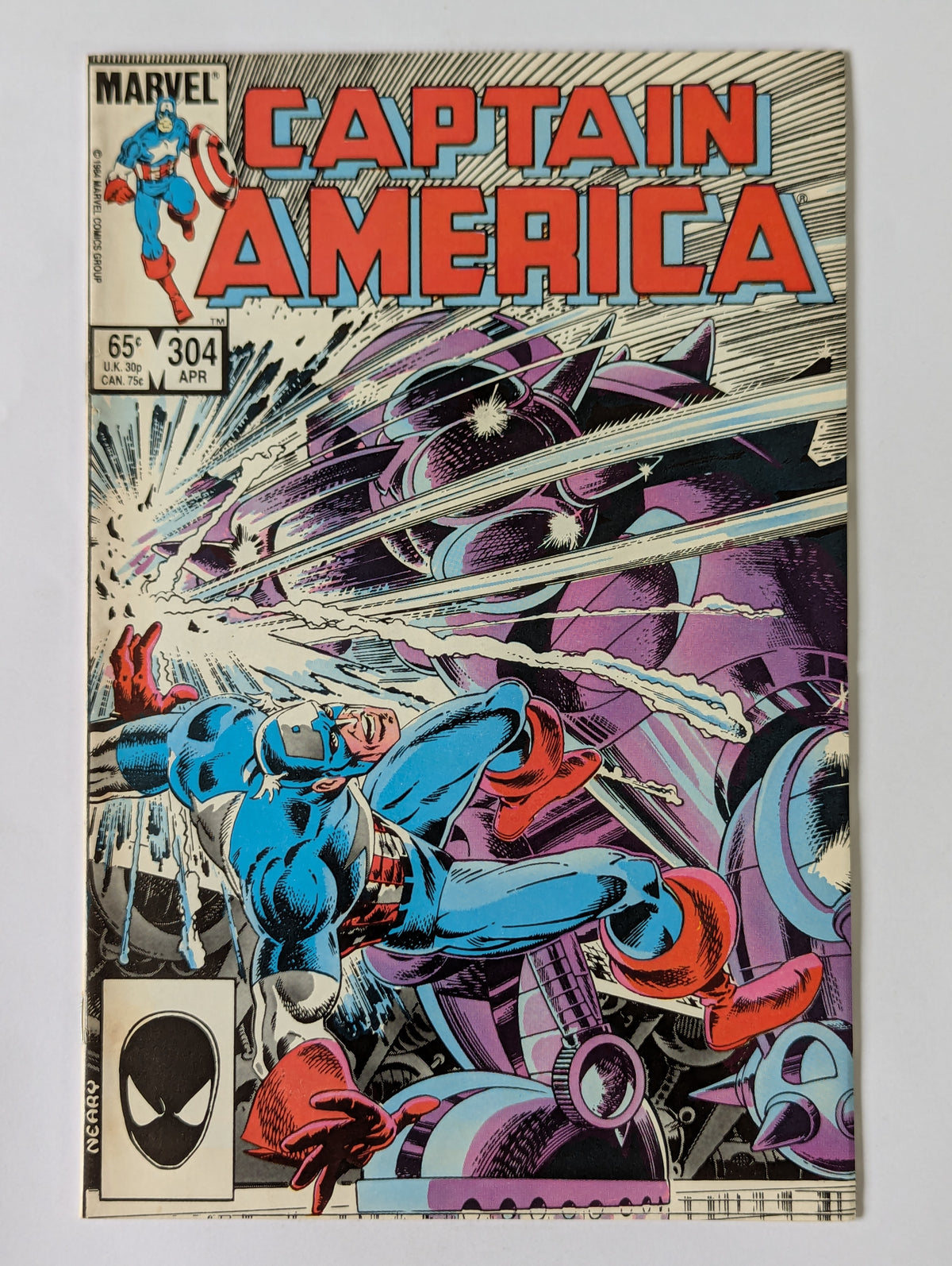 Captain America #304 Marvel Comic Book