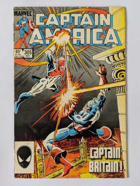 Captain America #305 Marvel Comic Book