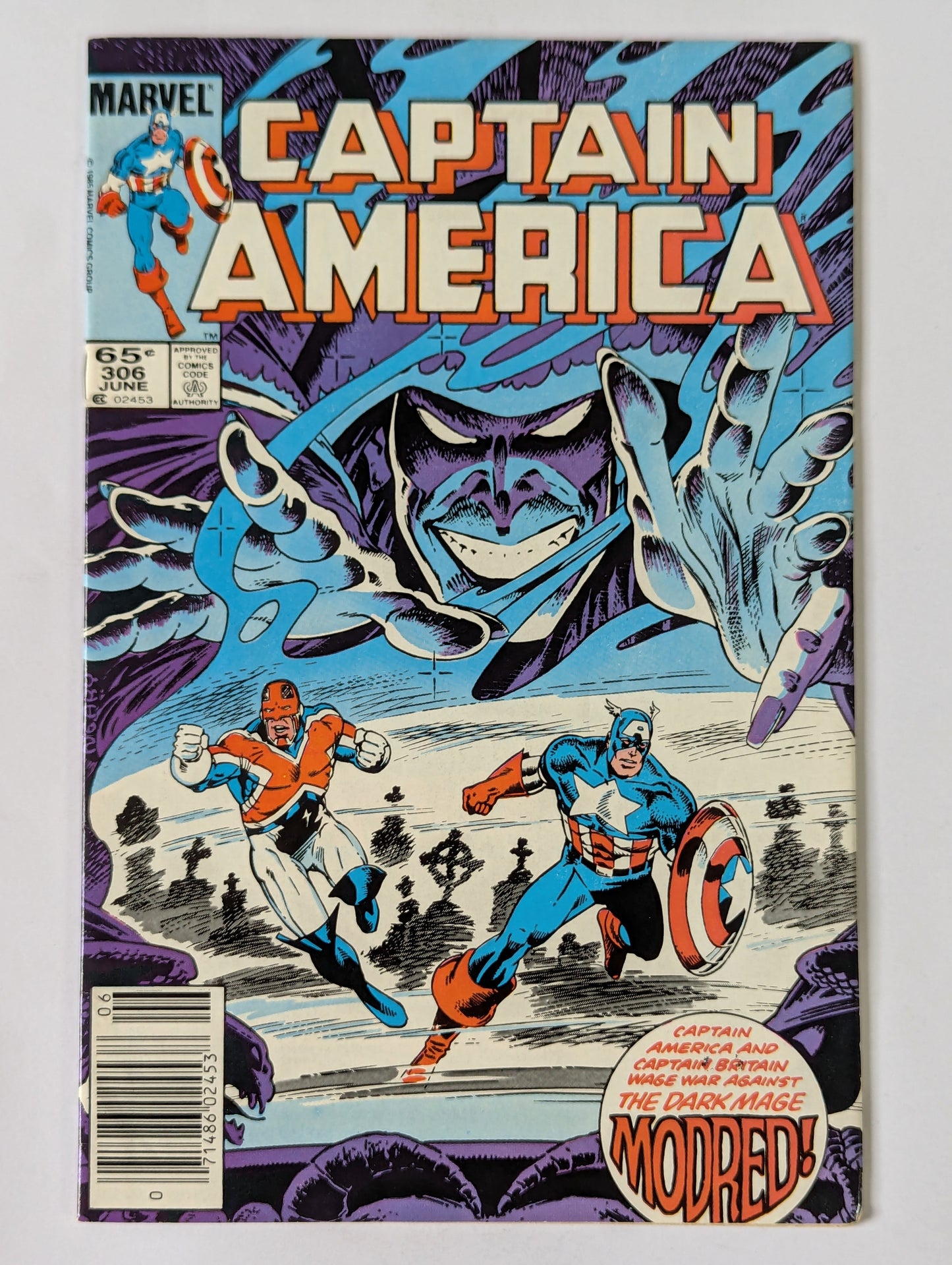 Captain America #306 Marvel Comic Book