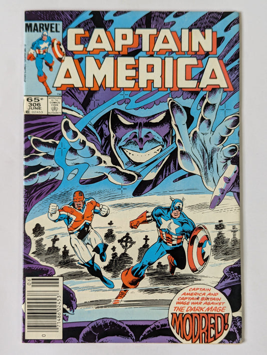 Captain America #306 Marvel Comic Book