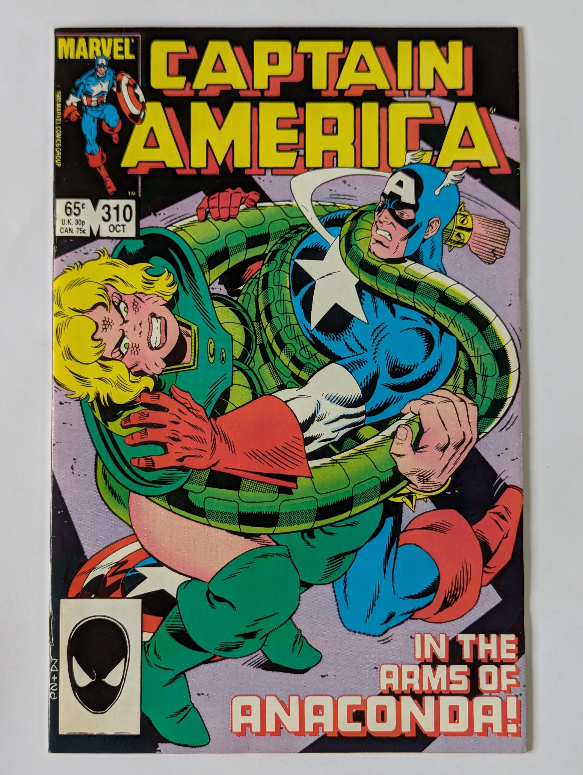 Captain America #310 Marvel Comic Book
