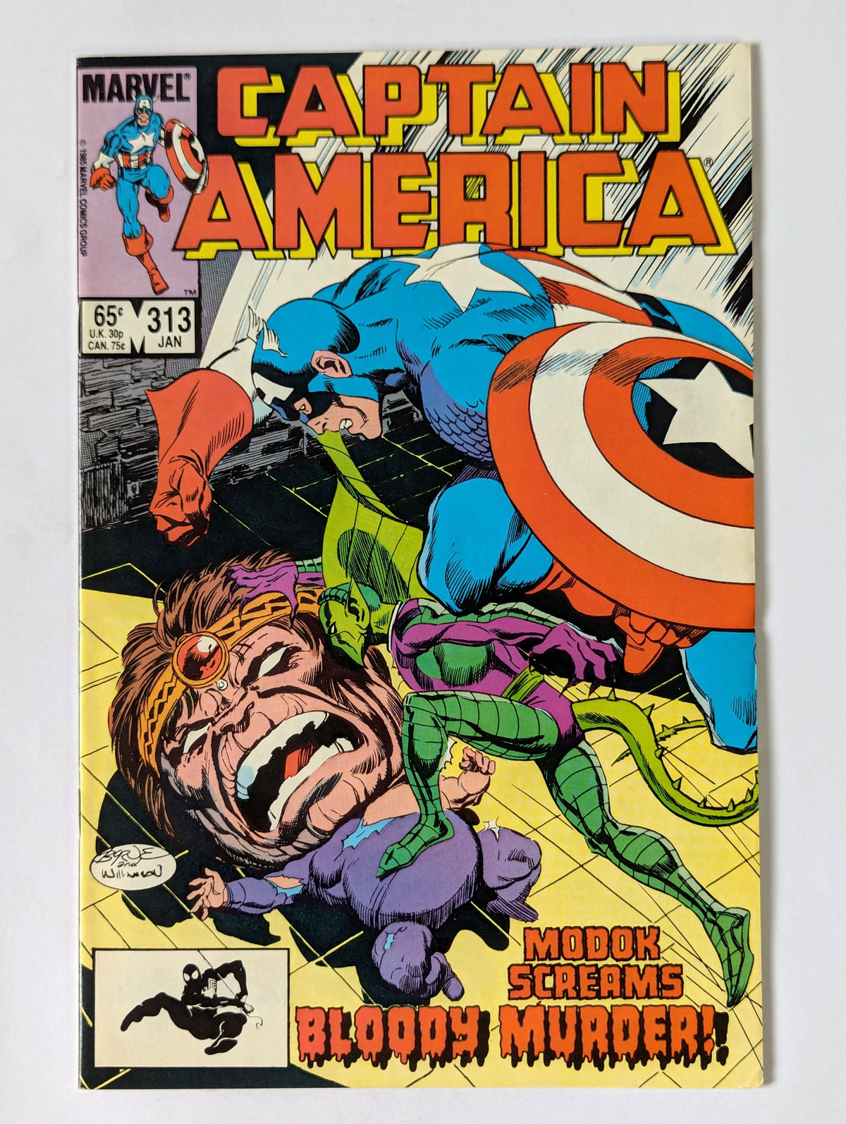 Captain America #313 Marvel Comic Book