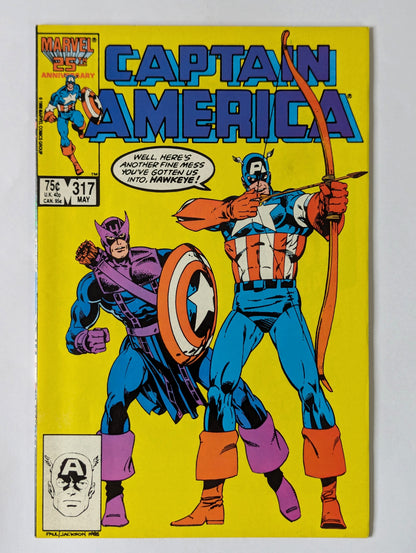 Captain America #317 Marvel Comic Book