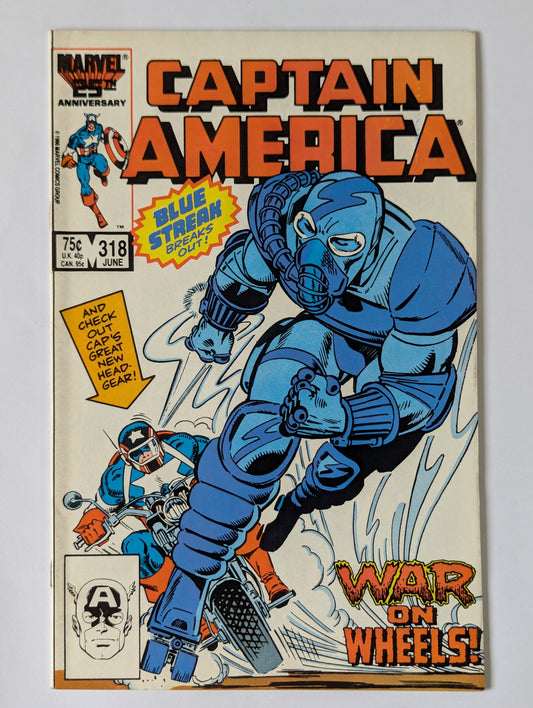 Captain America #318 Marvel Comic Book