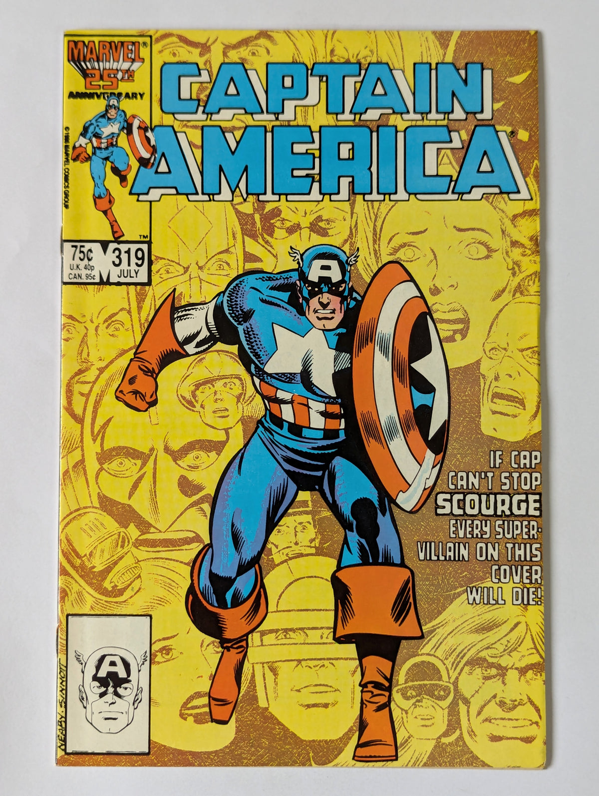 Captain America #319 Marvel Comic Book