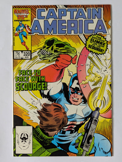 Captain America #320 Marvel Comic Book