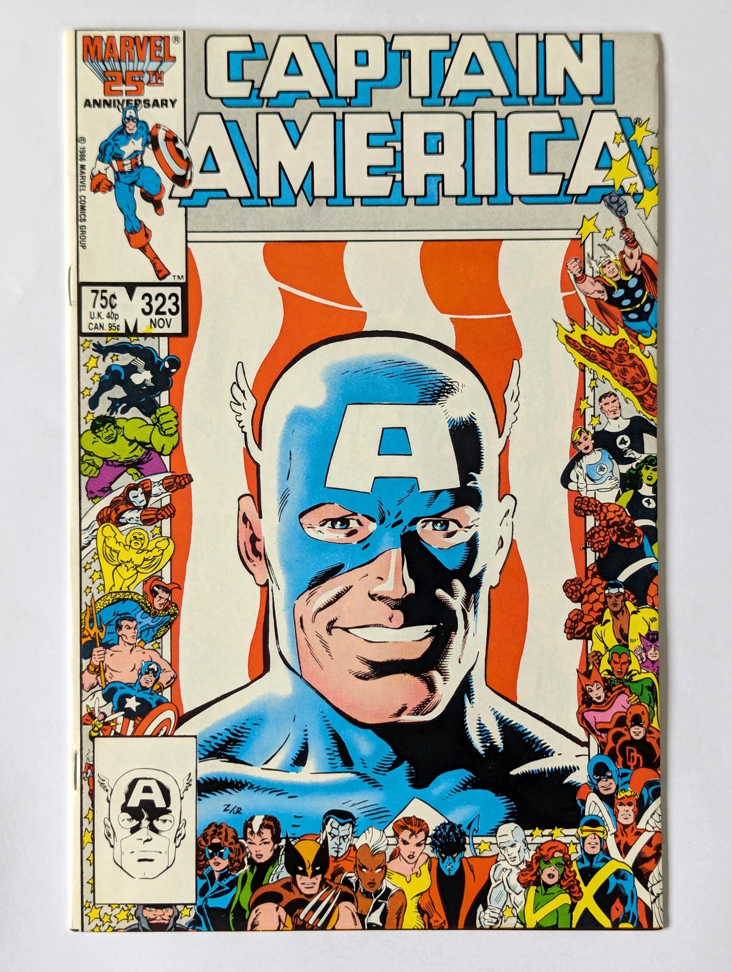 Captain America #323 Marvel Comic Book