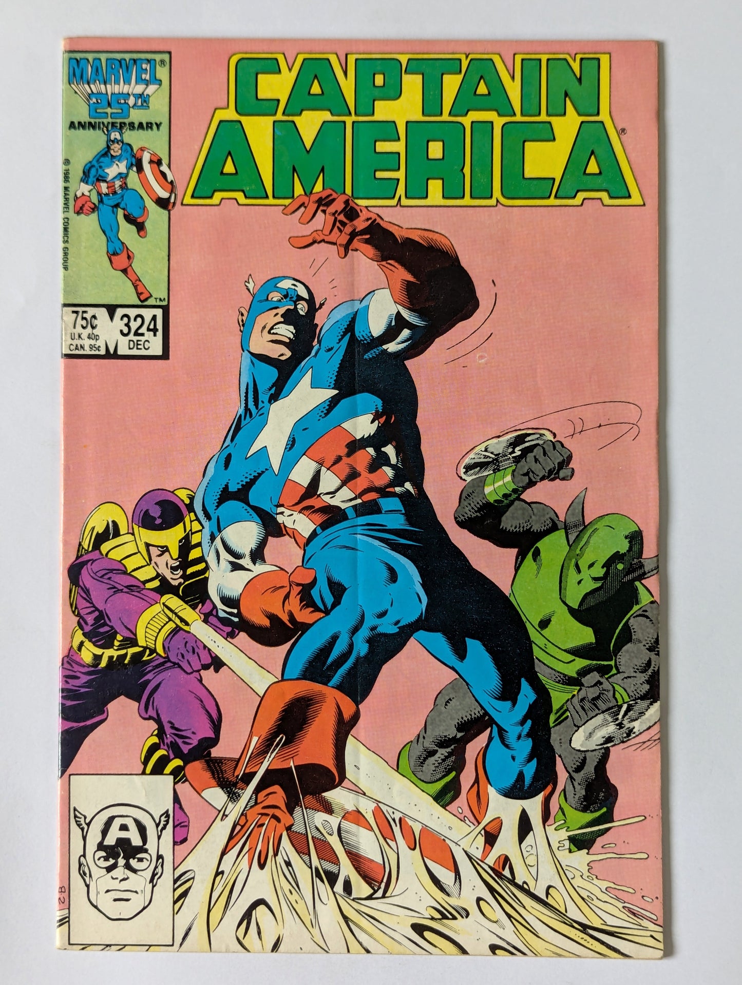 Captain America #324 Marvel Comic Book