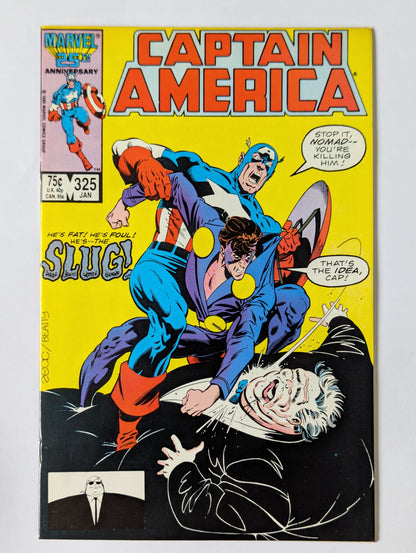 Captain America #325 Marvel Comic Book