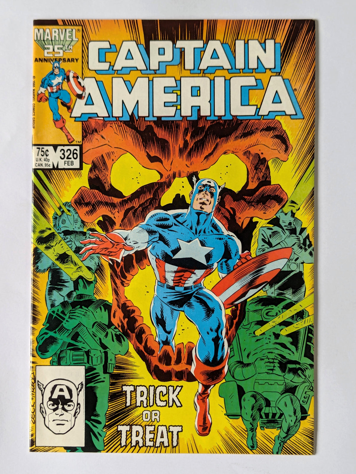 Captain America #326 Marvel Comic Book