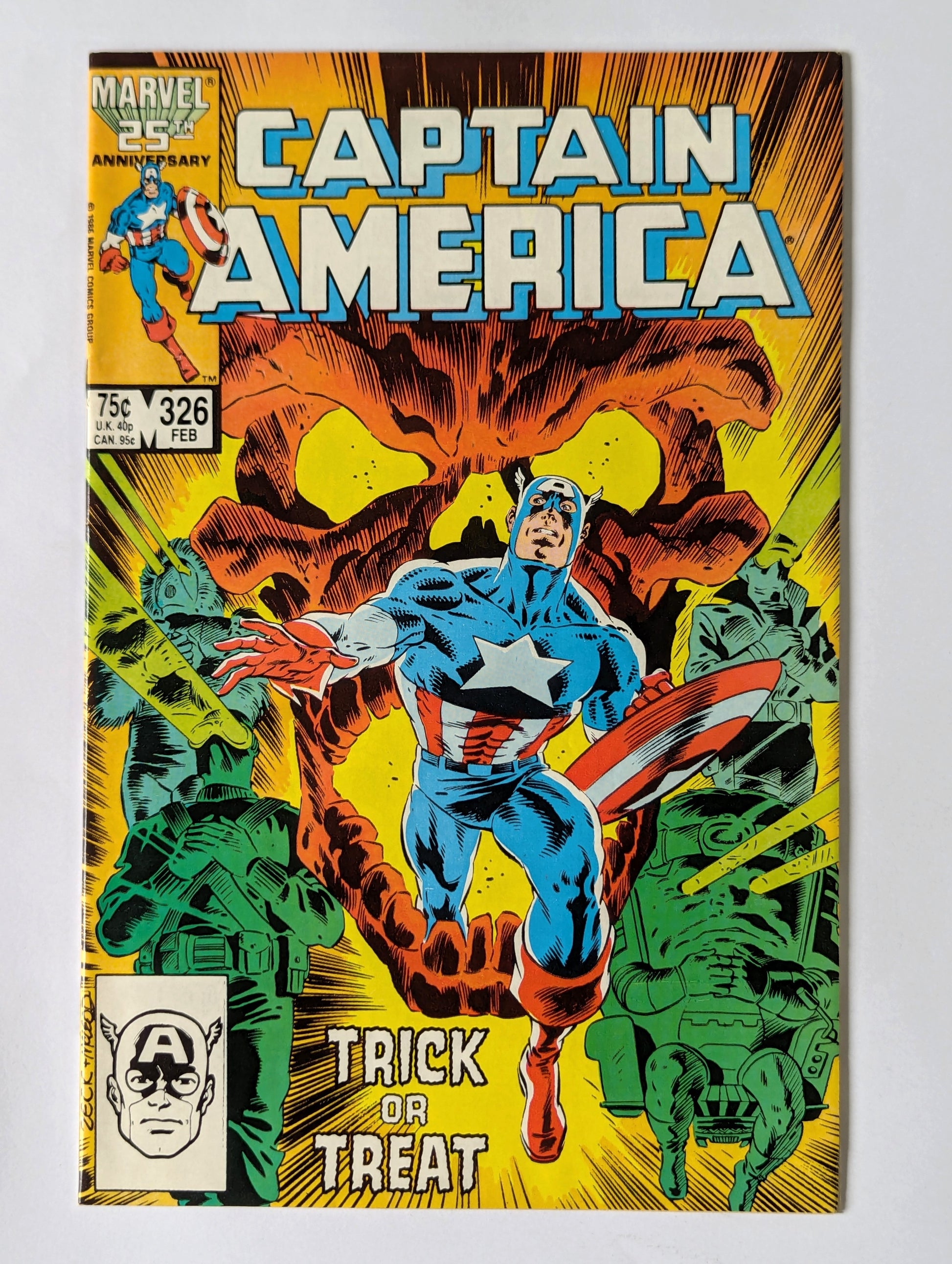 Captain America #326 Marvel Comic Book