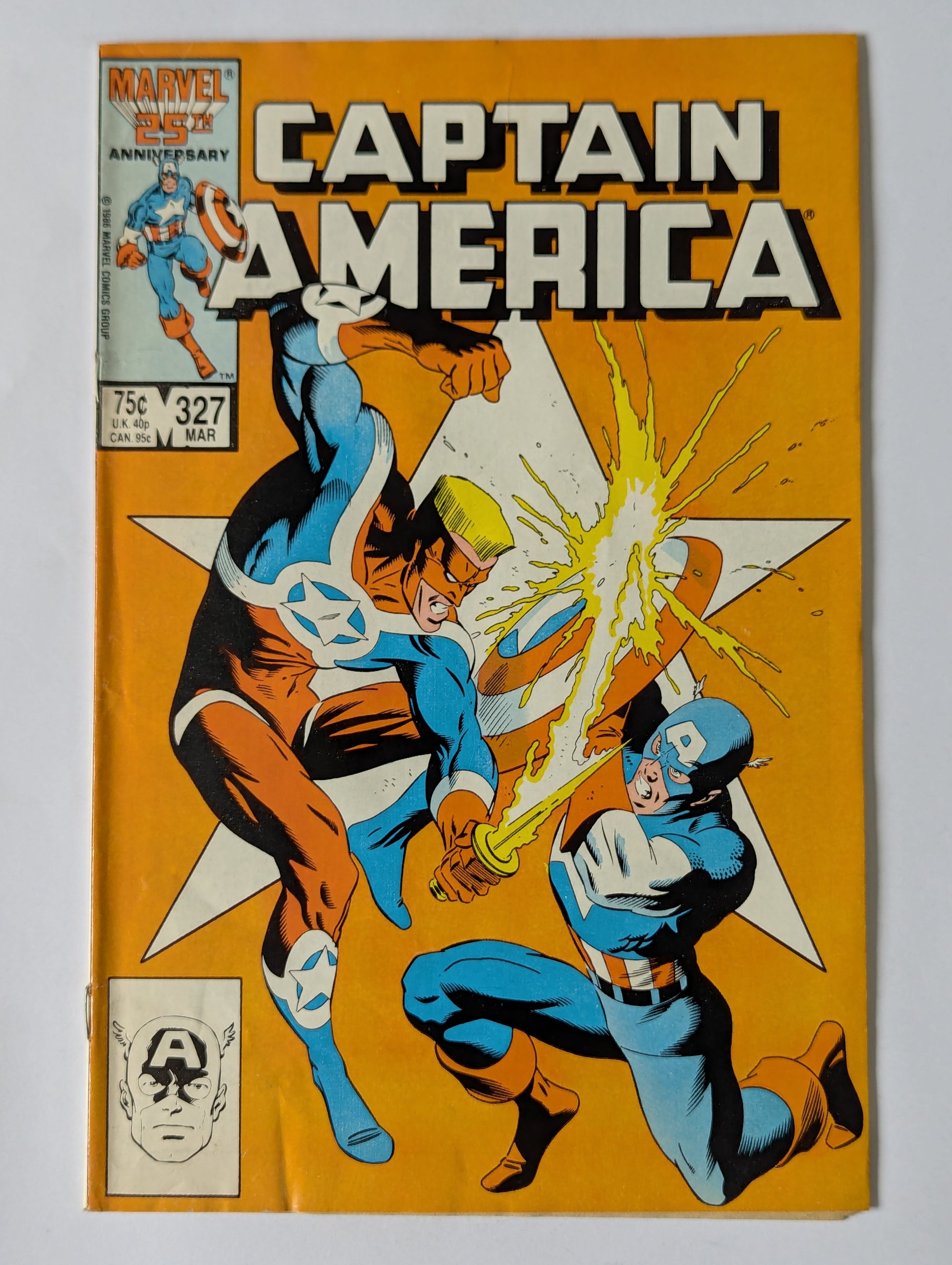Captain America #327 Marvel Comic Book