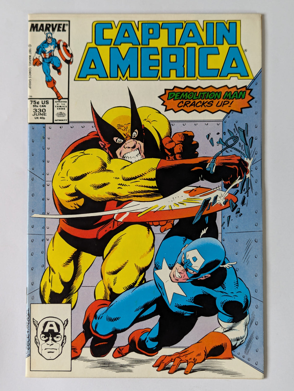 Captain America #330 Marvel Comic Book