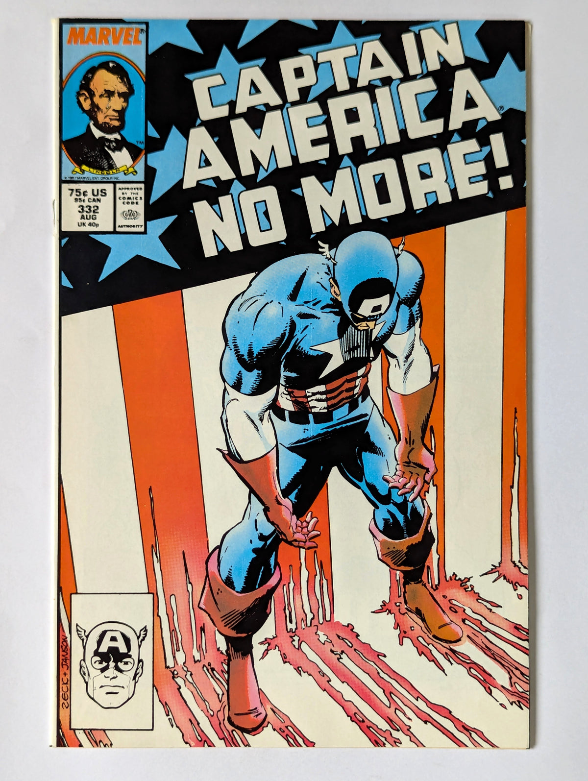 Captain America #332 Marvel Comic Book