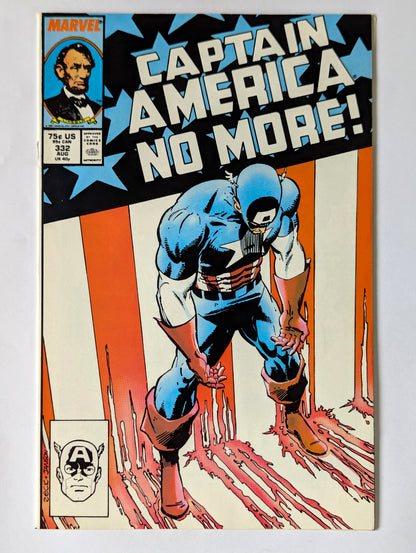 Captain America #332 Marvel Comic Book