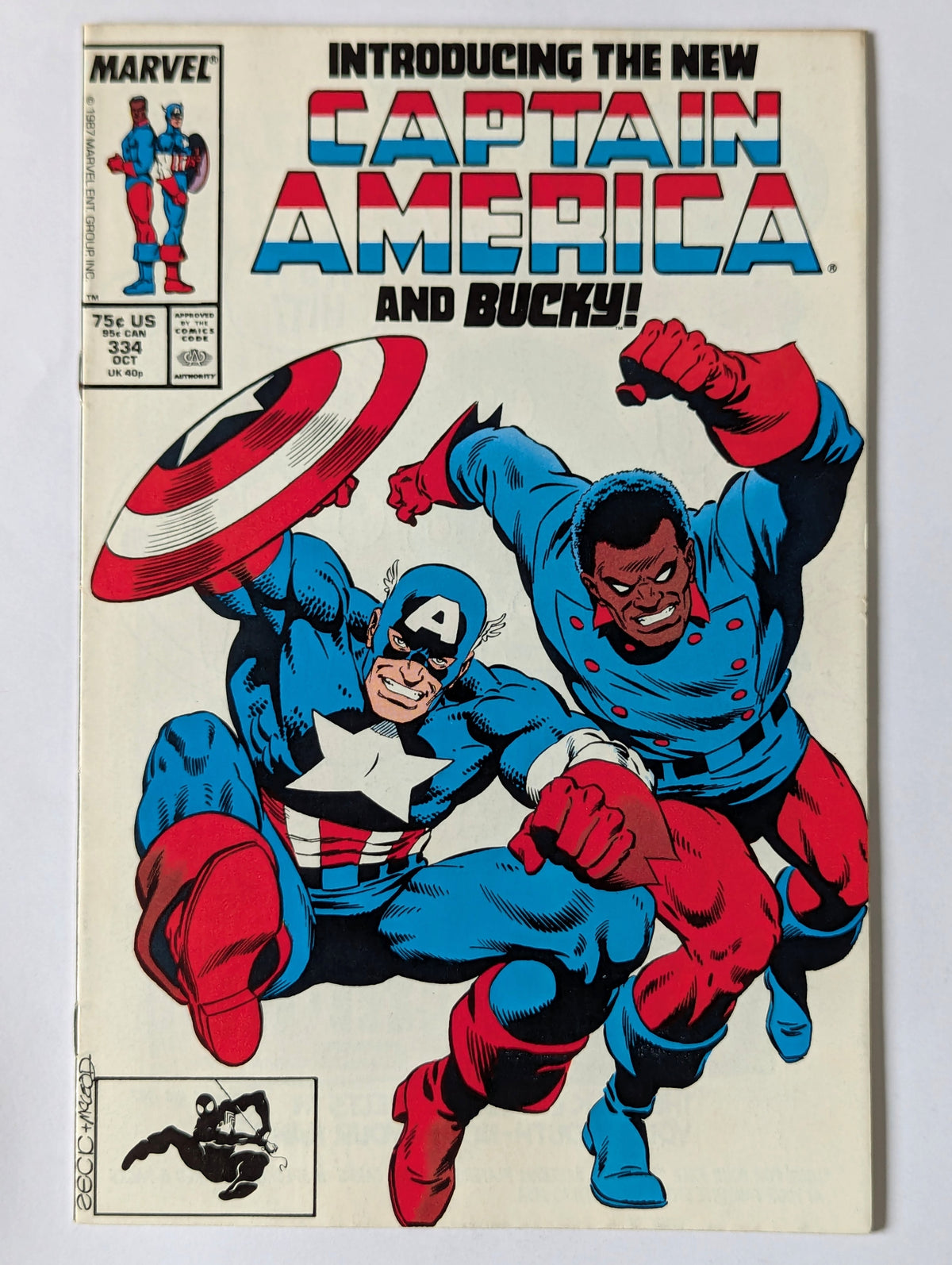 Captain America #334 Marvel Comic Book