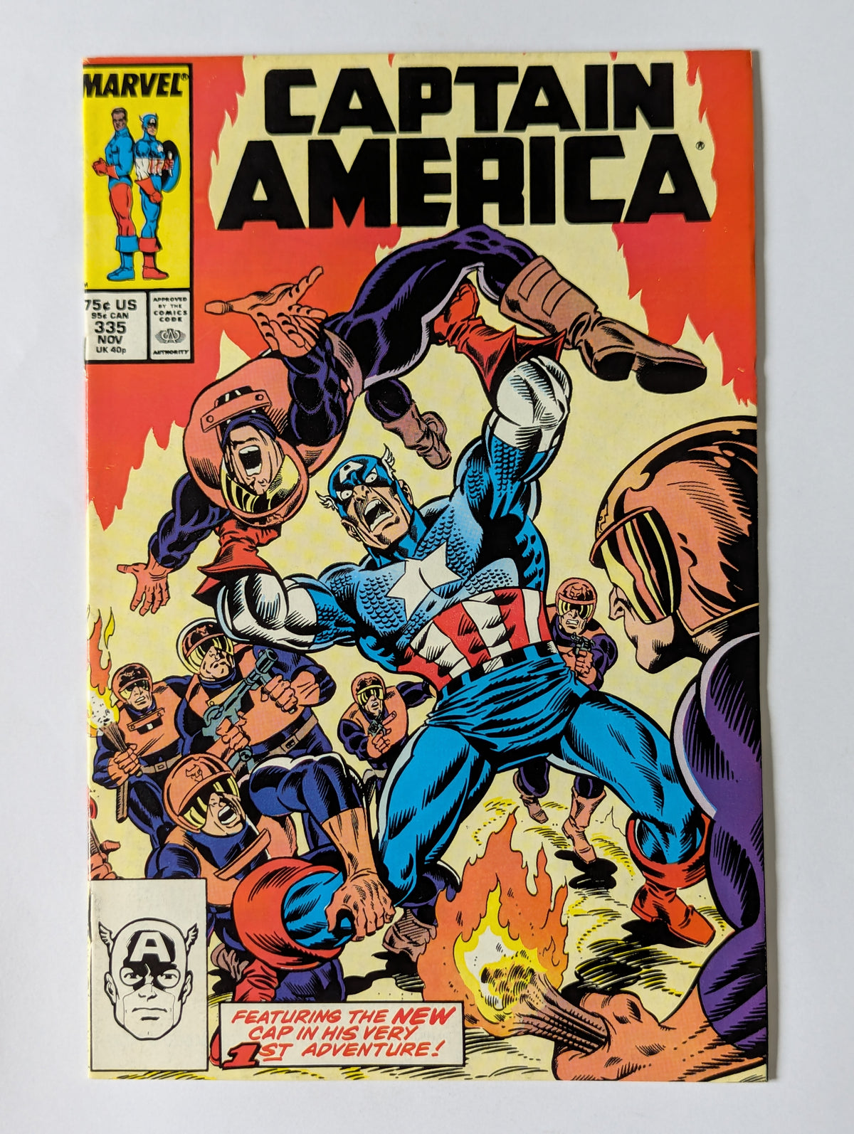 Captain America #335 Marvel Comic Book