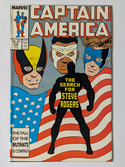 Captain America #336 Marvel Comic Book