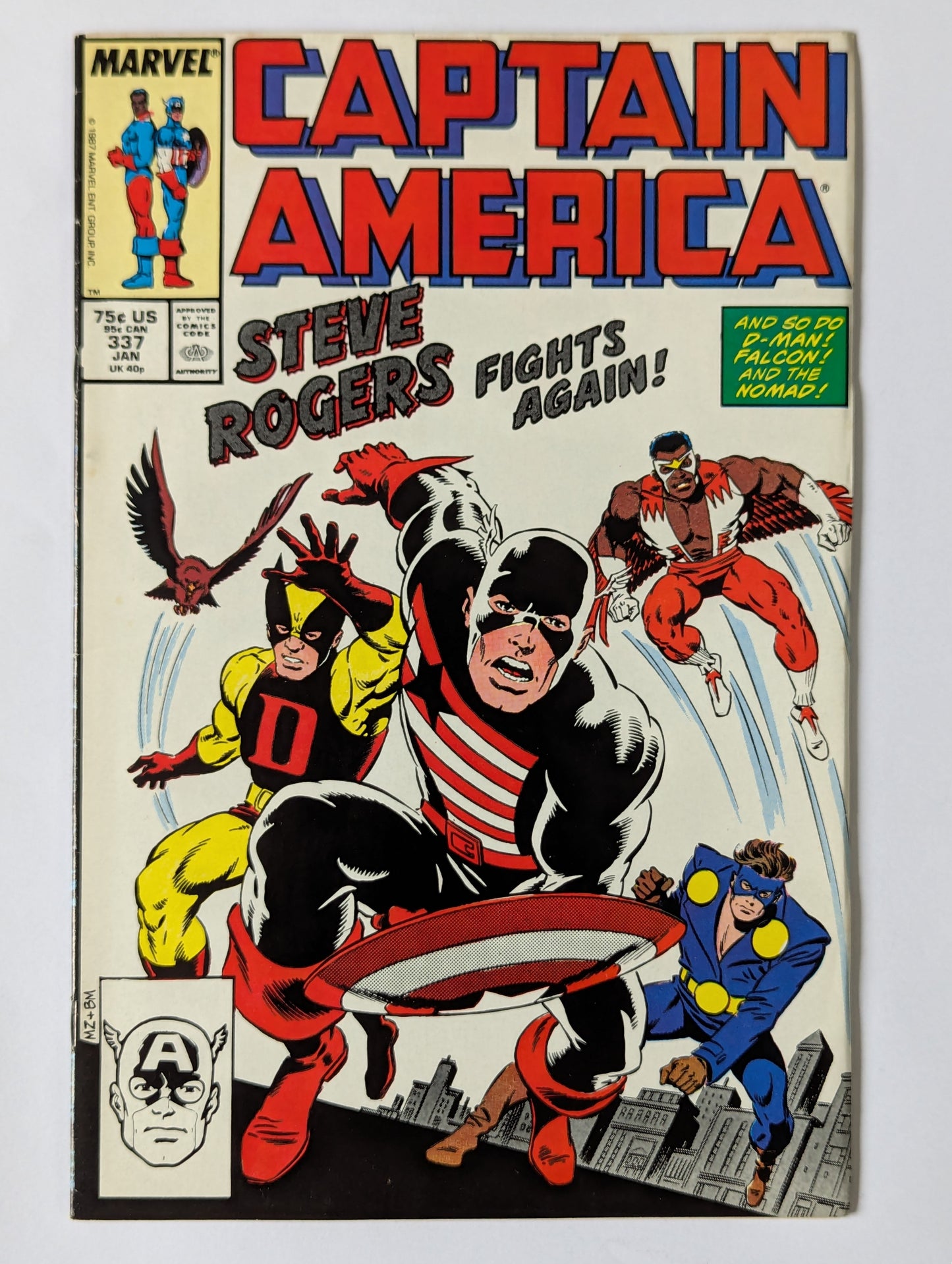 Captain America #337 Marvel Comic Book