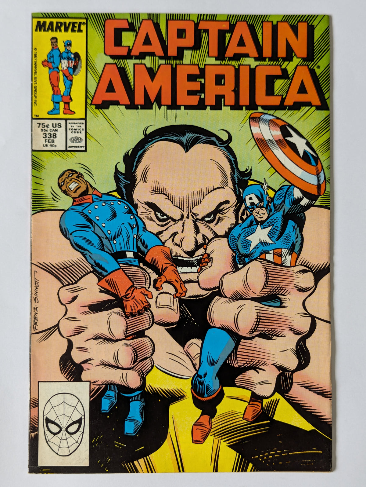 Captain America #338 Marvel Comic Book
