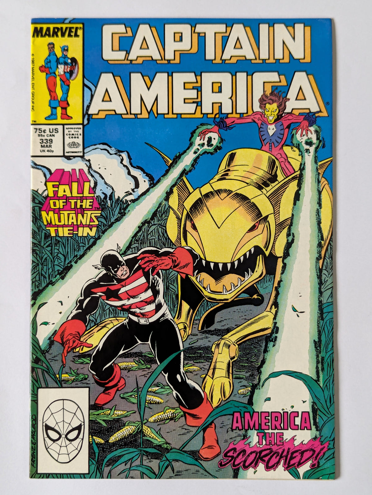 Captain America #339 Marvel Comic Book