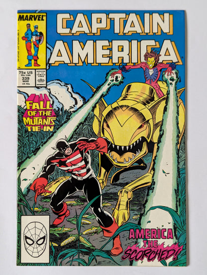 Captain America #339 Marvel Comic Book
