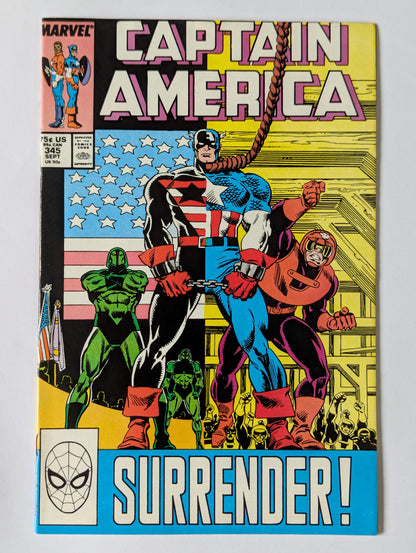 Captain America #345 Marvel Comic Book