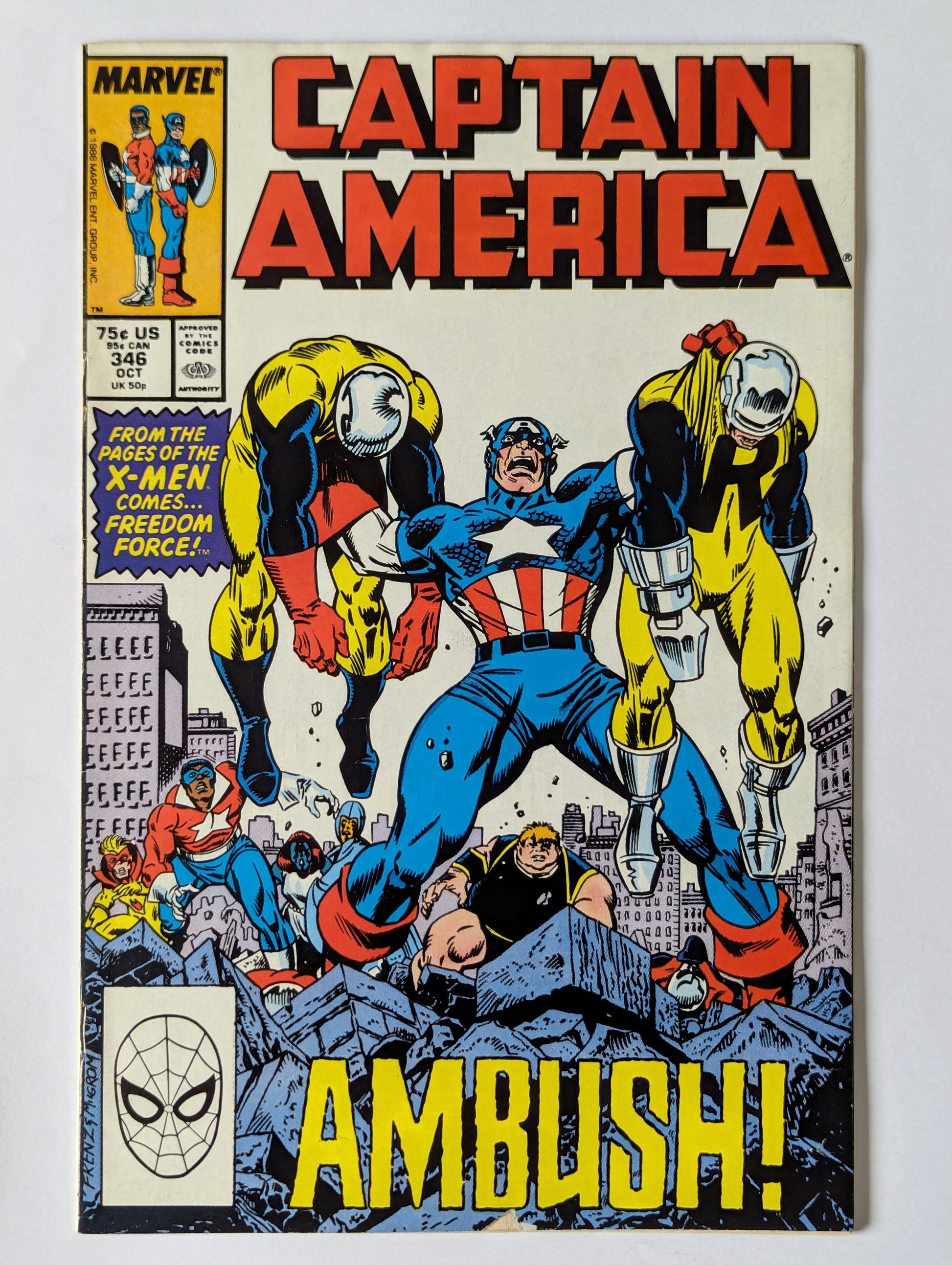 Captain America #346 Marvel Comic Book