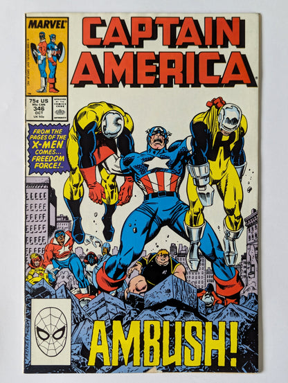 Captain America #346 Marvel Comic Book