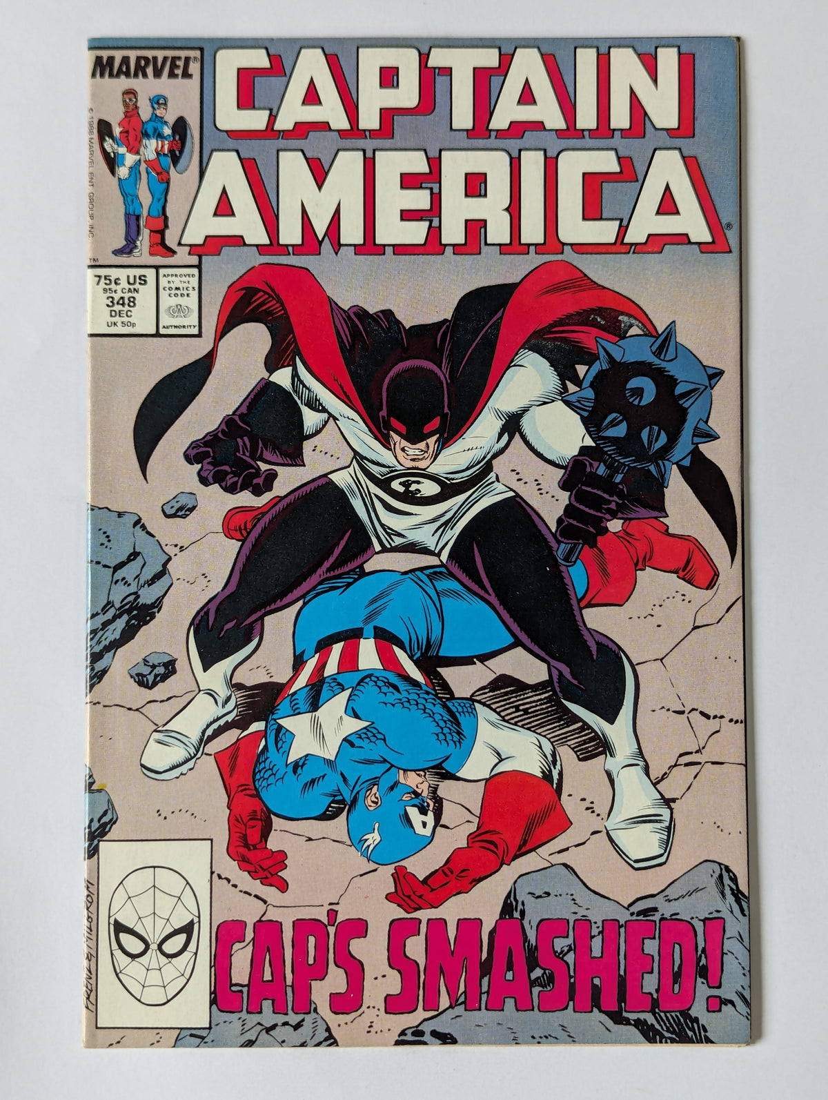 Captain America #348 Marvel Comic Book