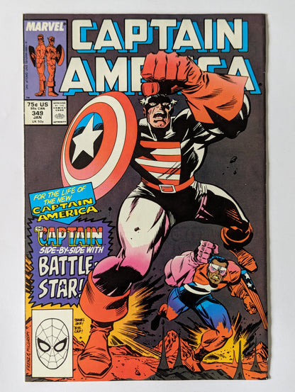 Captain America #349 Marvel Comic Book