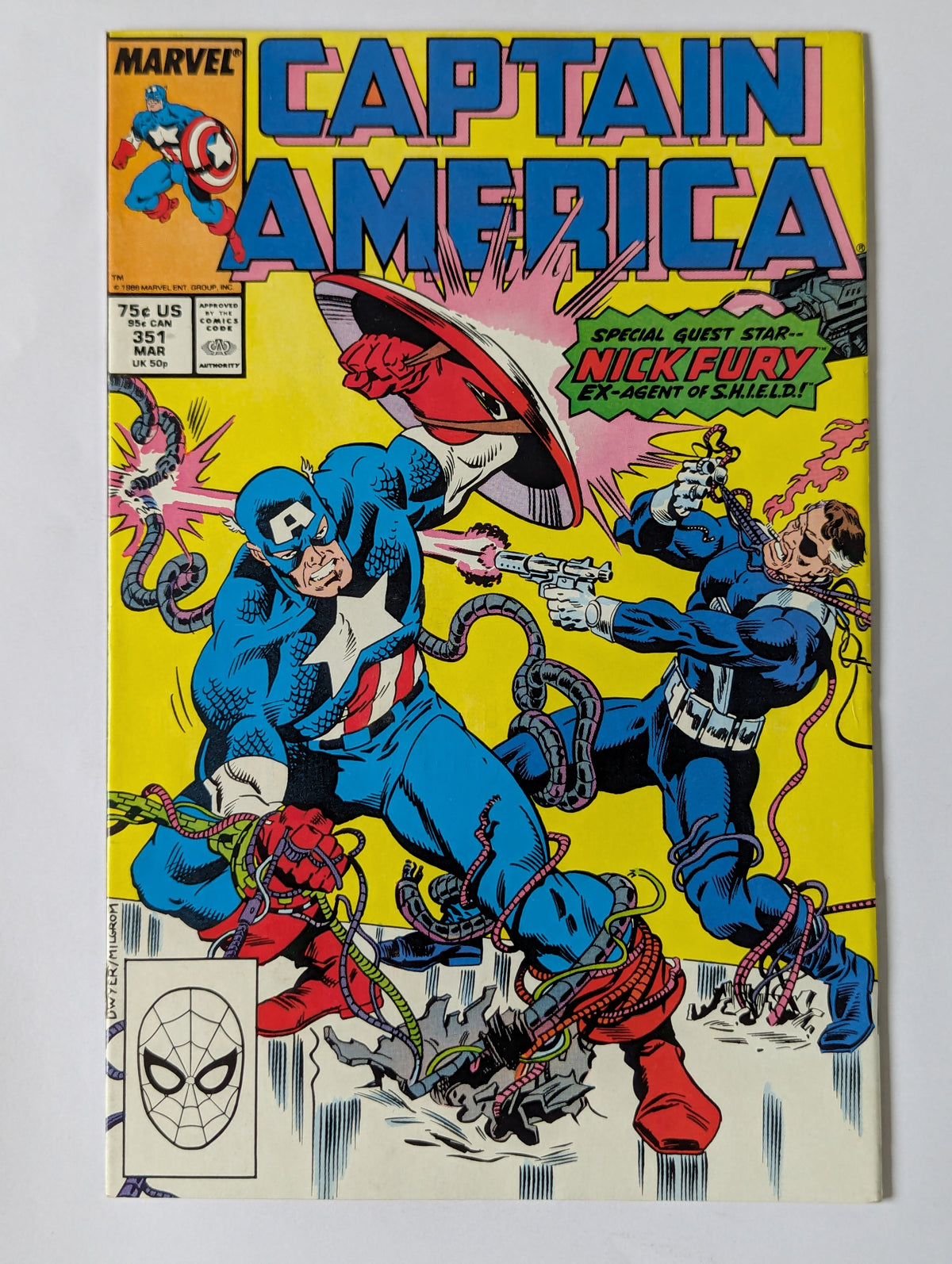 Captain America #351 Marvel Comic Book