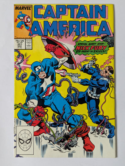 Captain America #351 Marvel Comic Book